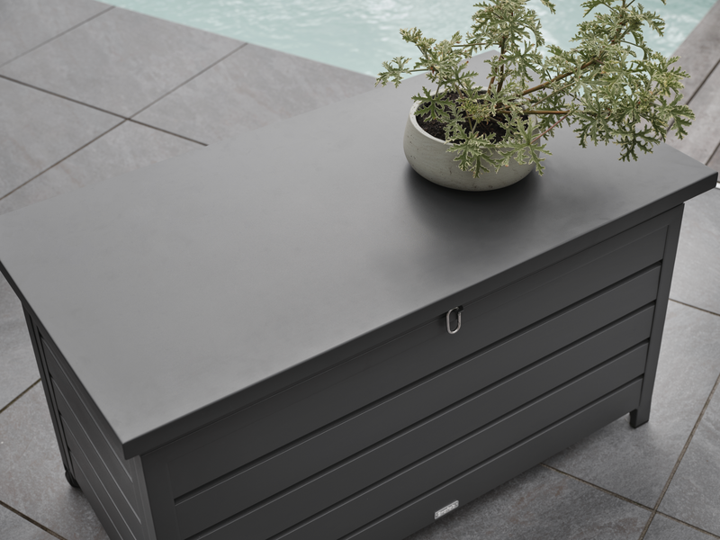 BALZAC EXTRA “THE GRAVE” BOX Gäster storage box Anthracite | Brafab